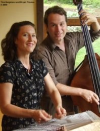 Tina Bergman dulcimer and Bryan Thomas bass